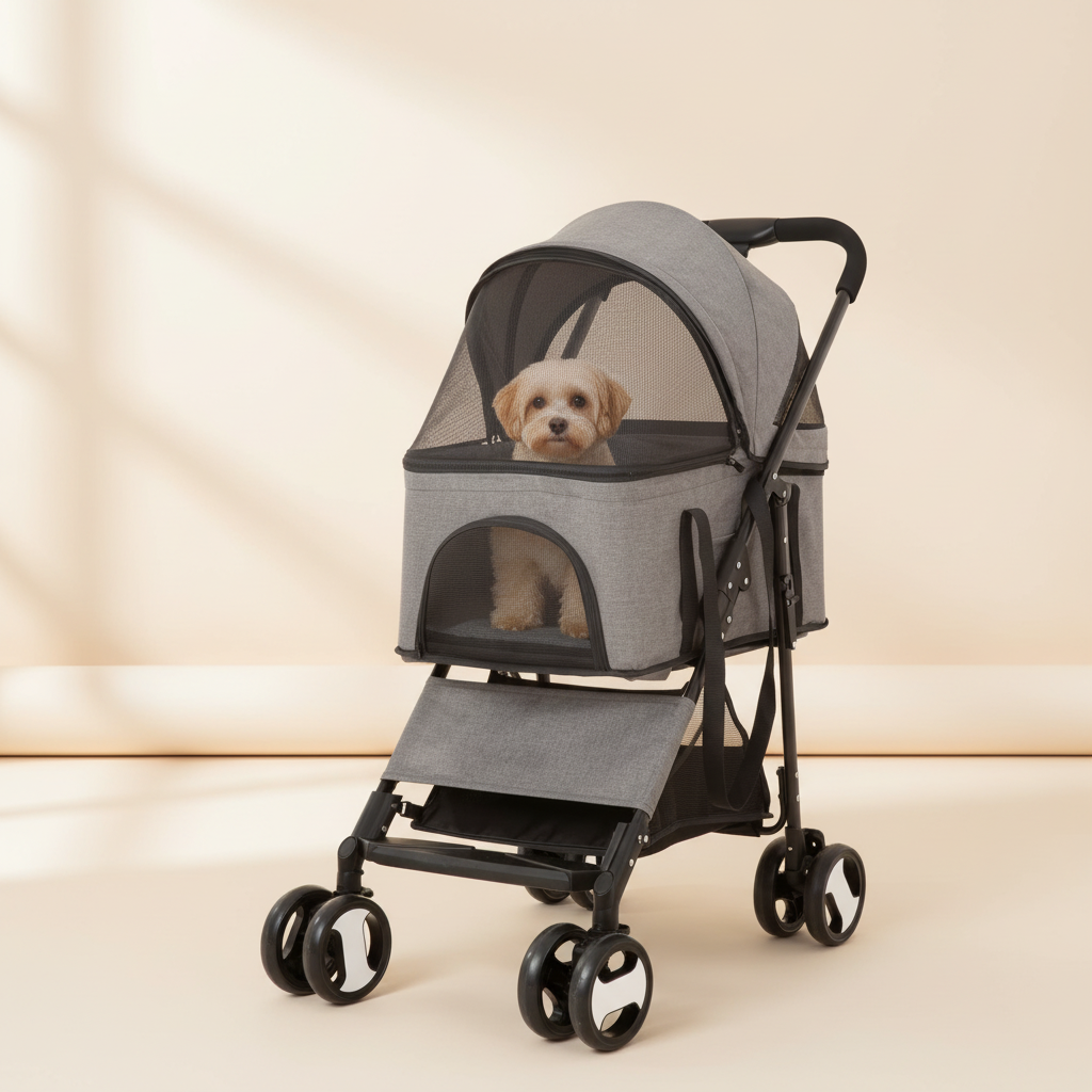 4-wheel stroller lifestyle