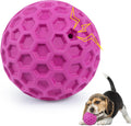 Tough Squeaky Dog Balls Puppy Toys, Interactive Dog Toys for Small Dogs, Puppy Chew Toys for Teething and Relax, Dogs Chew Toy Small Balls Dog Toys for Small Breed, Outdoor Dog Toy for Dogs