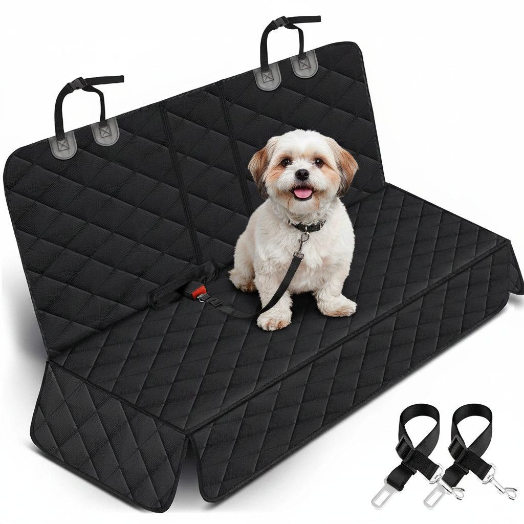 Dog Car Seat Cover with Small Dog