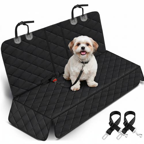 Dog Car Seat Cover with Small Dog