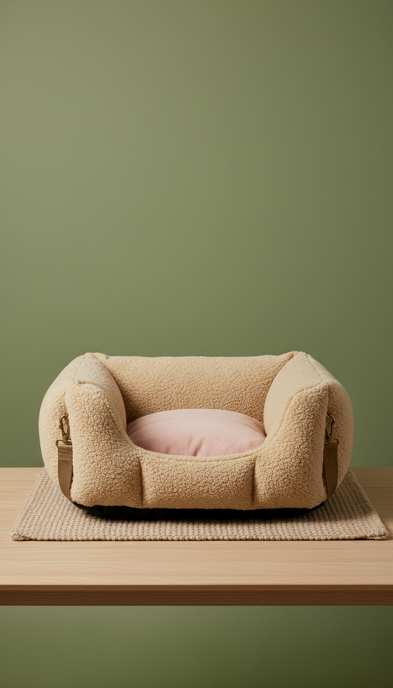Plush Car Seat With Padding