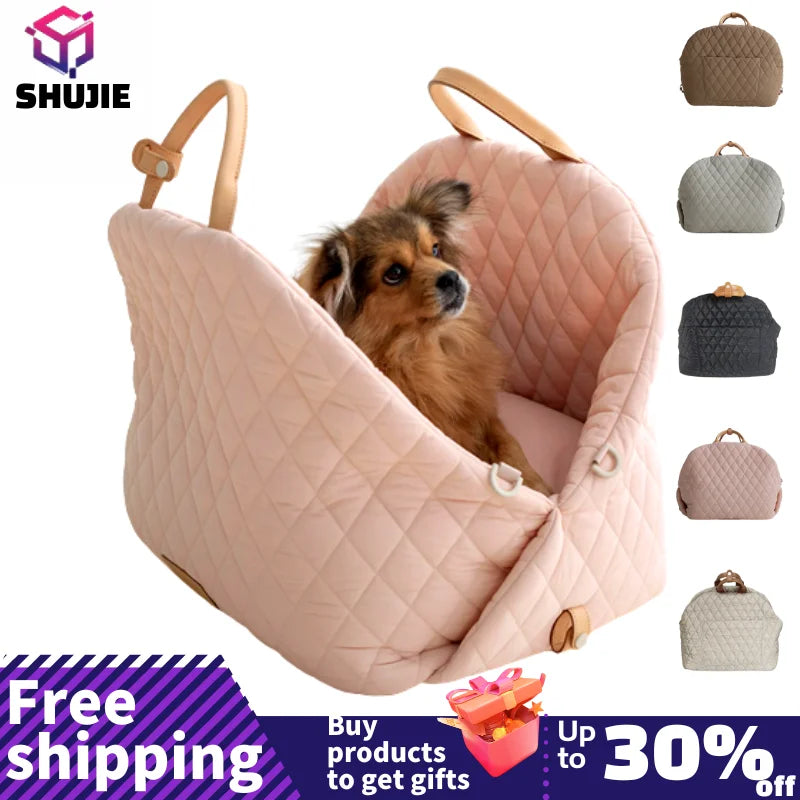 Signature carrier tote, interior washable pad view